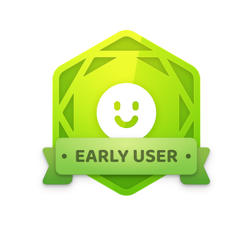 Early User Badge